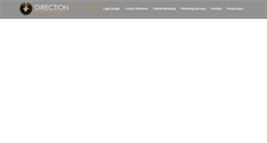 Desktop Screenshot of directionmarketingdesign.com