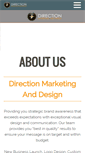 Mobile Screenshot of directionmarketingdesign.com